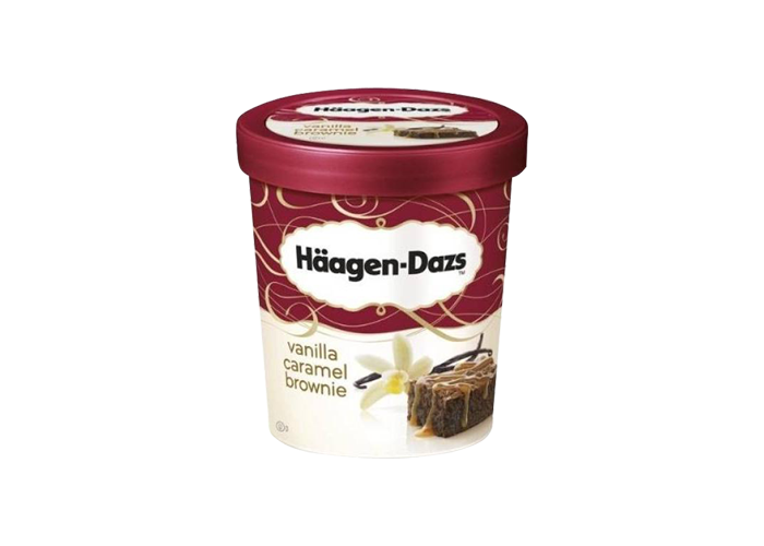 VANILLE CARAMEL BROWNIE Hagen-Dazs 500ML